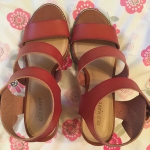 Brown Old Navy Heels